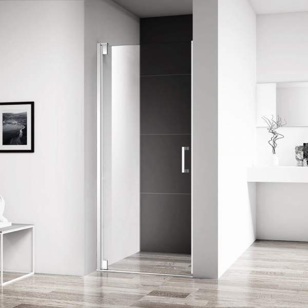 Душевая дверь в нишу BelBagno Marmi B-1-80-C-Cr