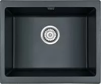 Мойка кухонная Paulmark Gera PM205546-BLM черный металлик